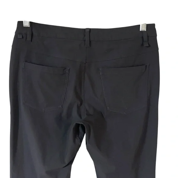 Lululemon Athletica ABC Pant Classic Black Chinos Slim Fit Size 32 - Picture 9 of 9